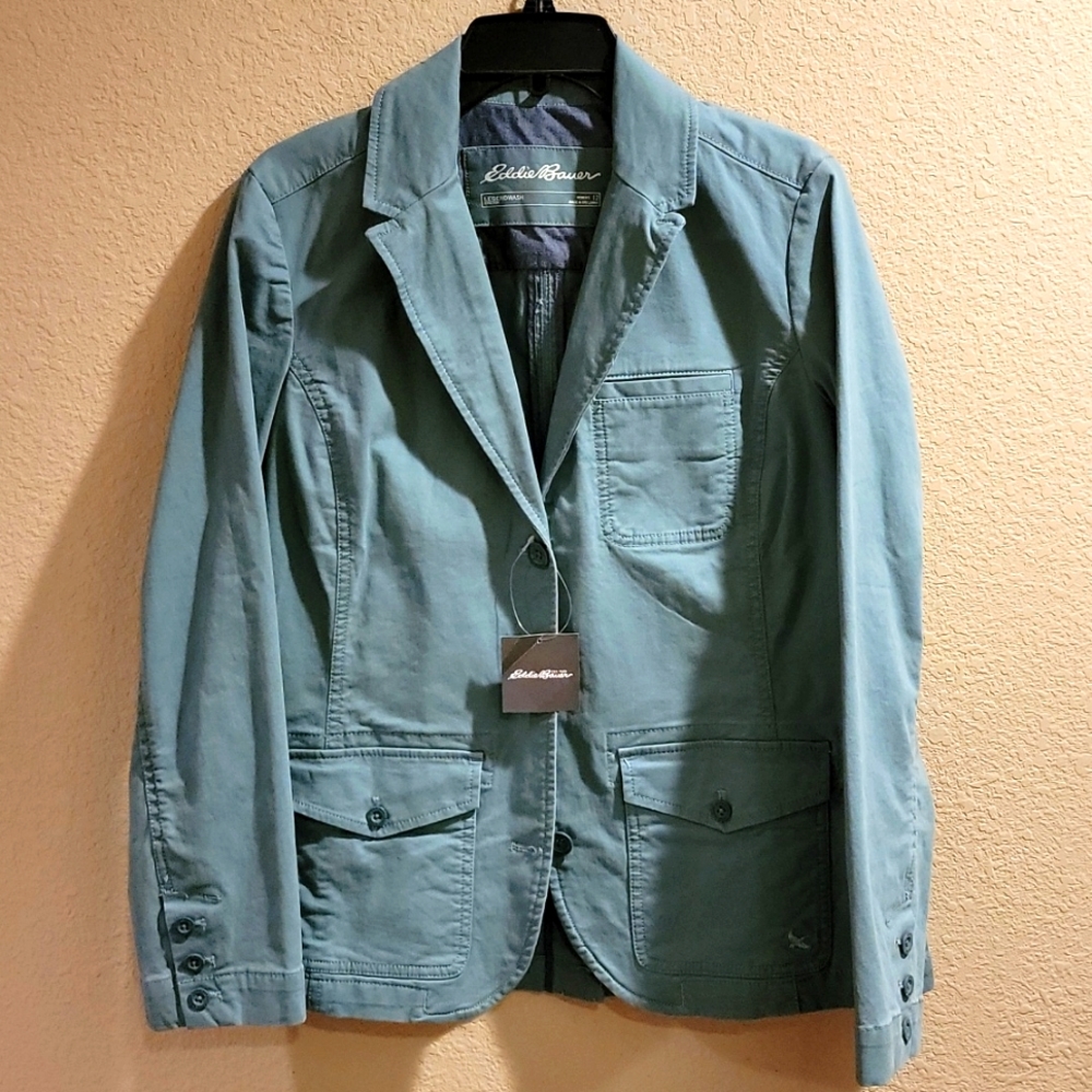 Sz 12 Sage green blazer